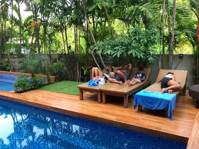Feb 18 - Hanging Around the Pool at Thongtara House Boutique Hotel
